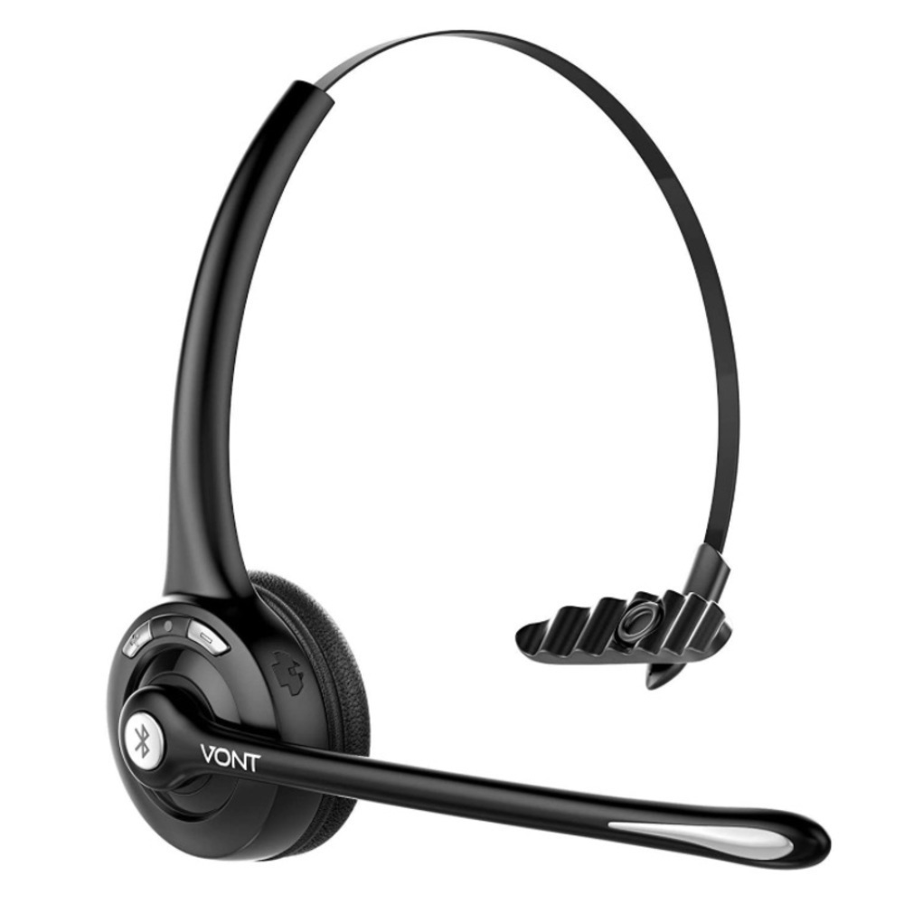 Brand New Bluetooth Wireless Headset w/ Microphone V5.0 30 FT Roam Range 0.09lbs